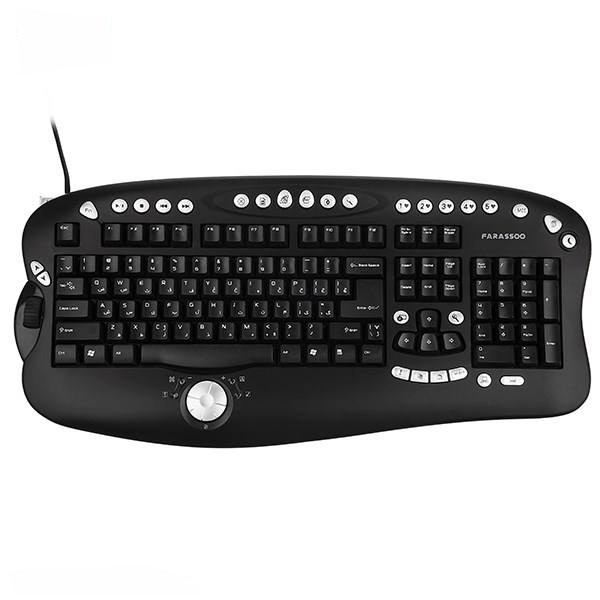 کیبورد سیم‌دار فراسو FCR-8900