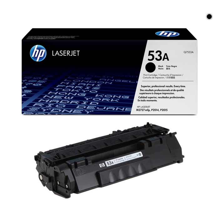 کارتریج لیزری اچ پی HP 53A طرح اصل